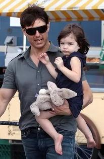 汤姆克鲁斯女儿照片,可爱指数爆表